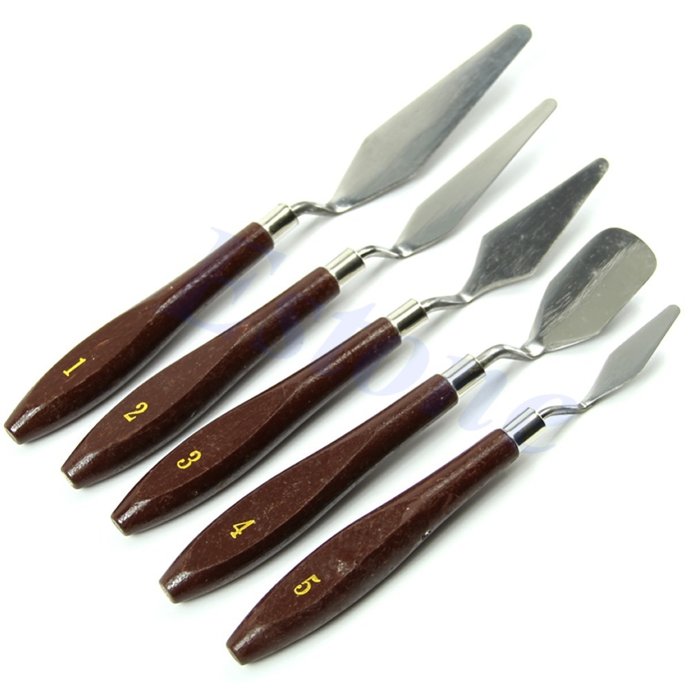 Paint Spatula 5PC Artist Tool Set