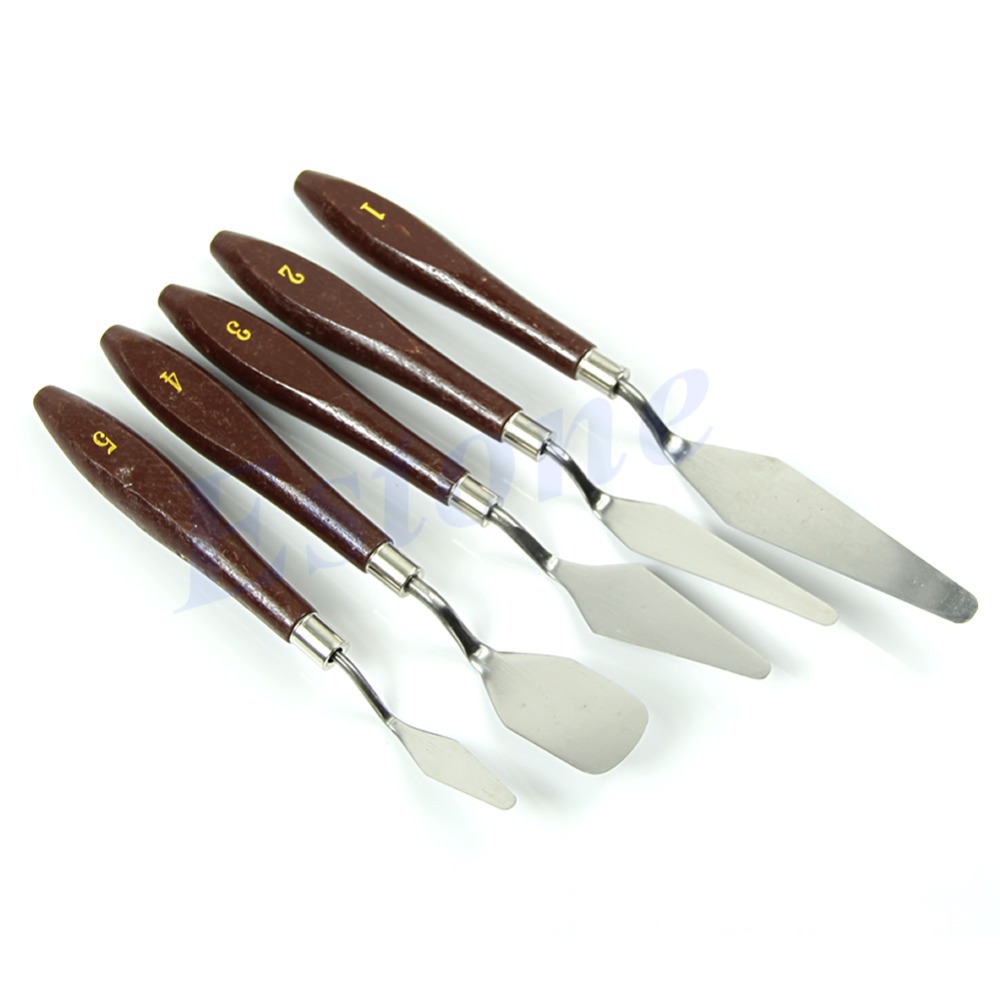 Paint Spatula 5PC Artist Tool Set