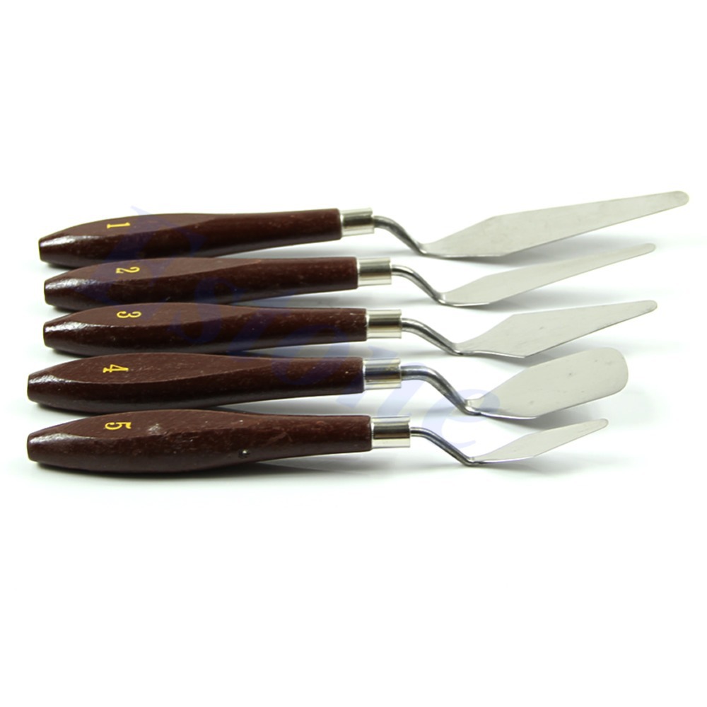 Paint Spatula 5PC Artist Tool Set