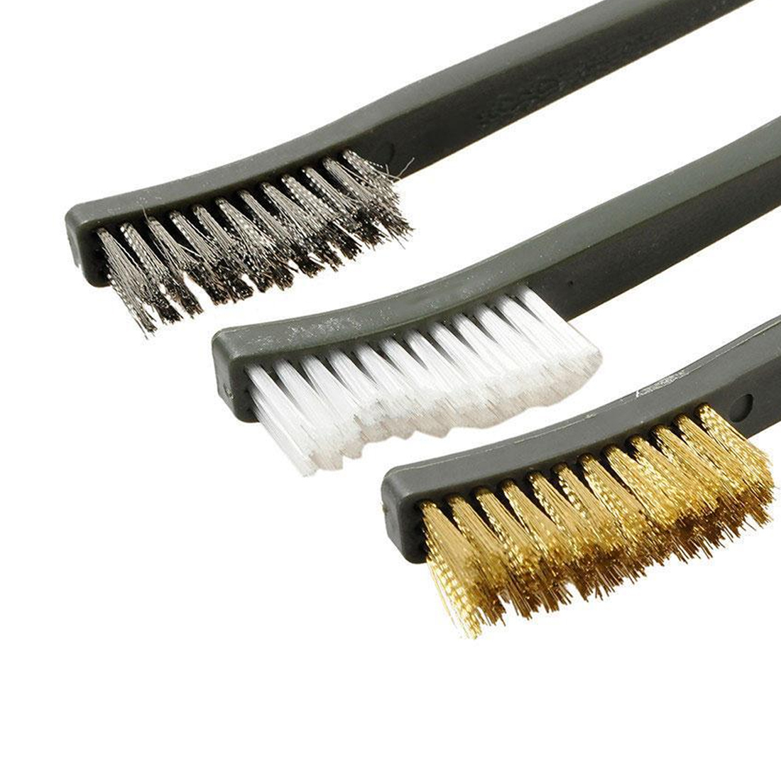 Steel Brush Brass Polishing Brush Set