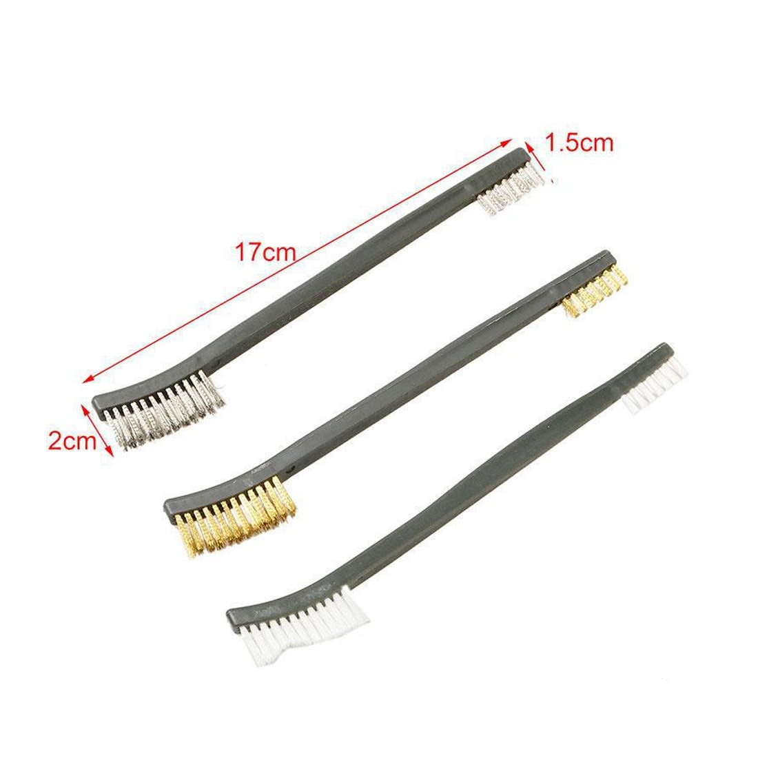 Steel Brush Brass Polishing Brush Set