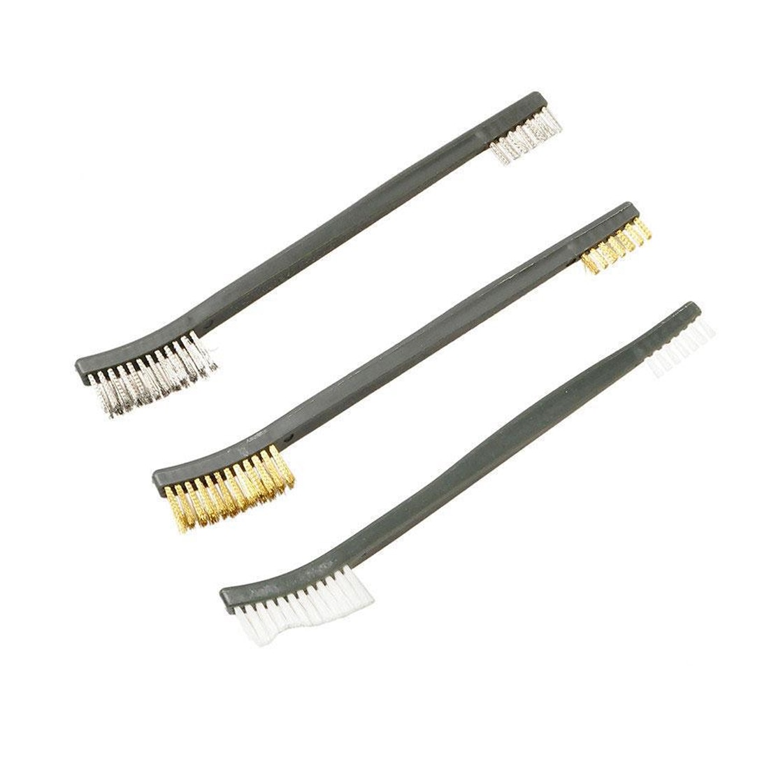 Steel Brush Brass Polishing Brush Set