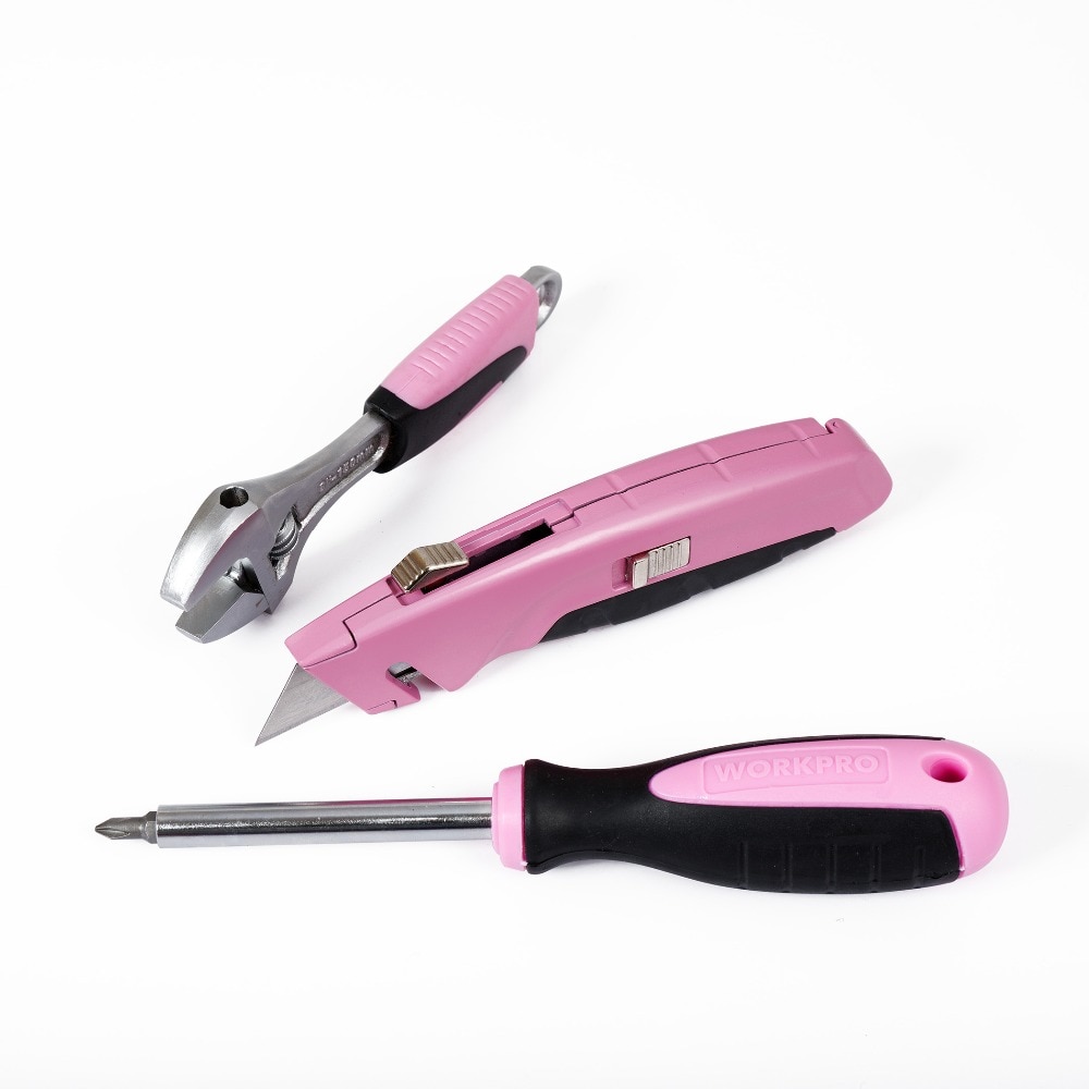 Hand Tool Sets 103 Pieces Pink Kit