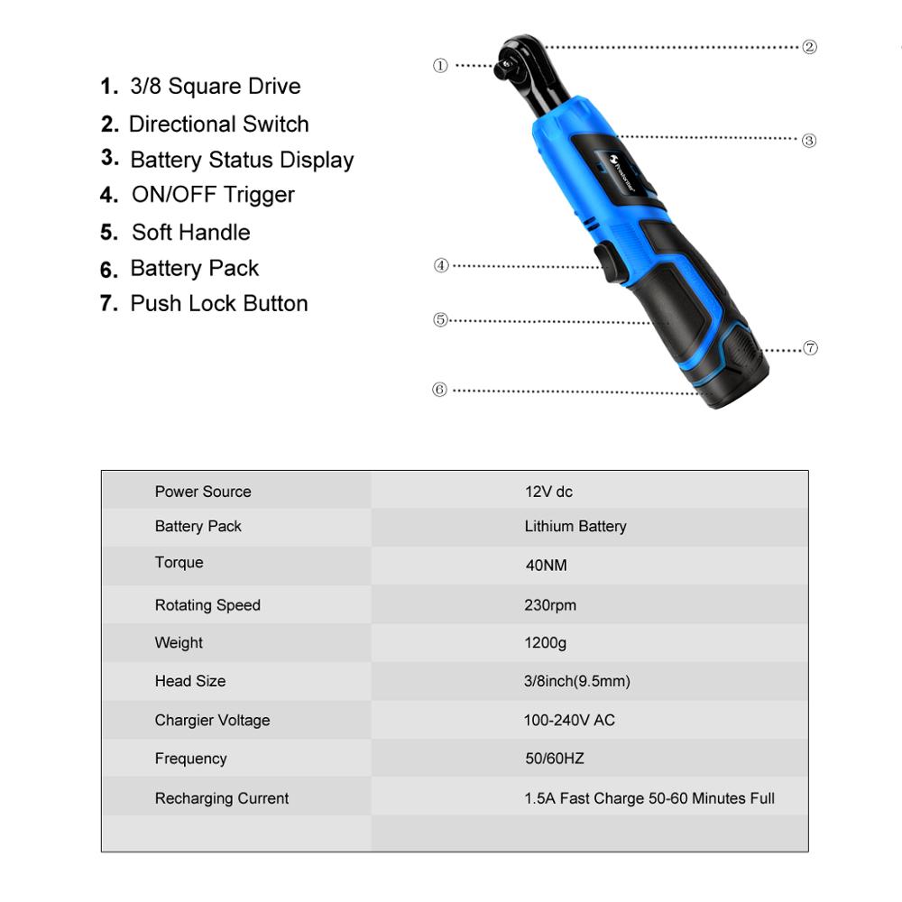 Cordless Ratchet Wrench Repair Tool