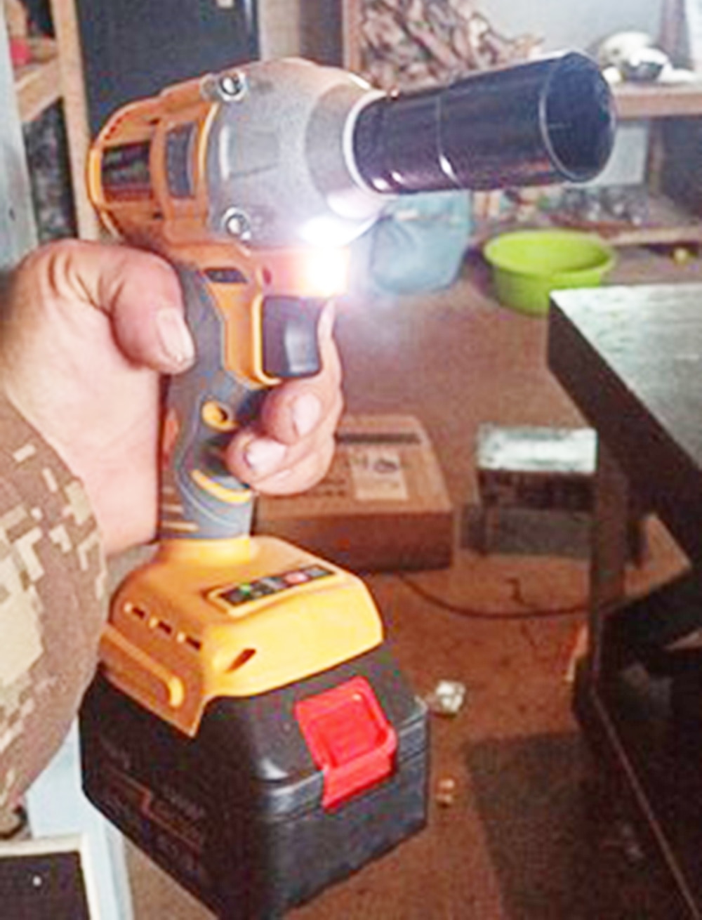 Impact Wrench Cordless Electric Device