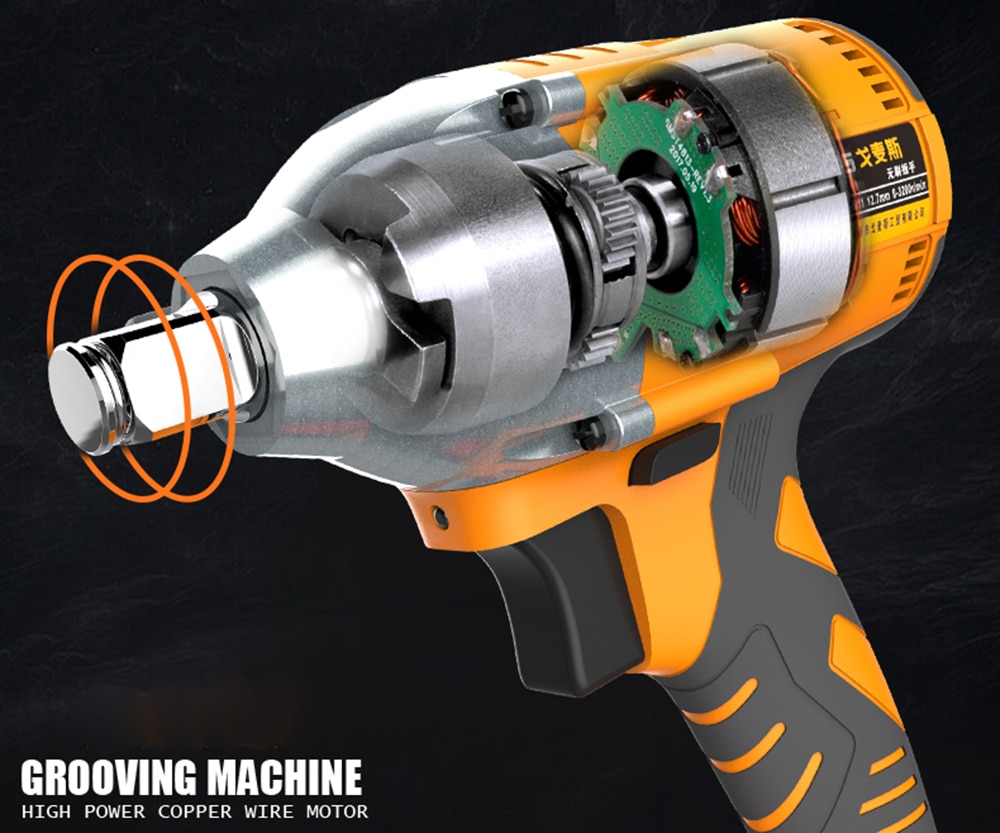 Impact Wrench Cordless Electric Device