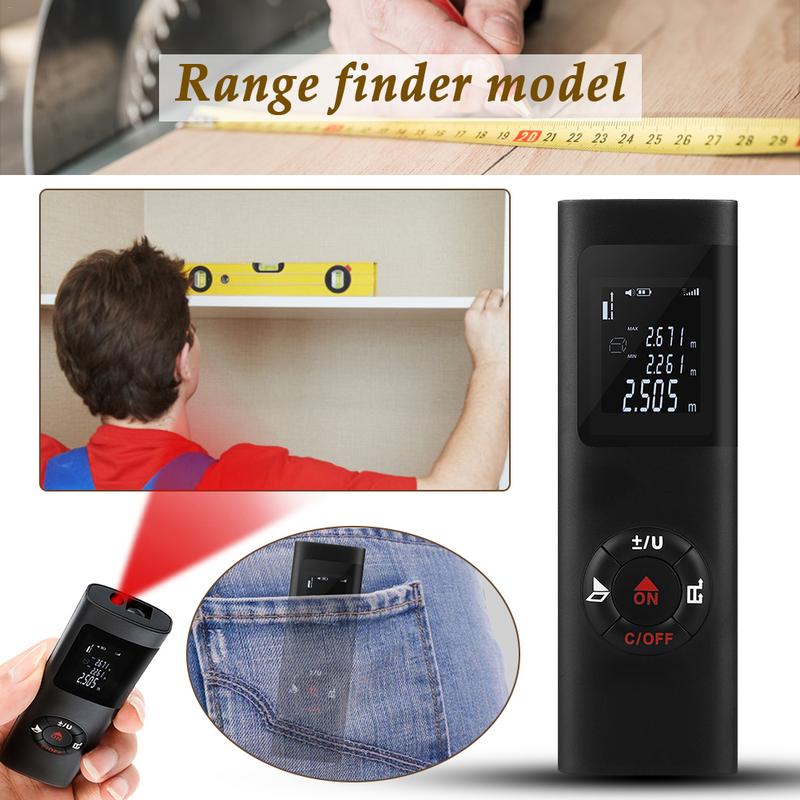 Laser Distance Meter Pocket Tool