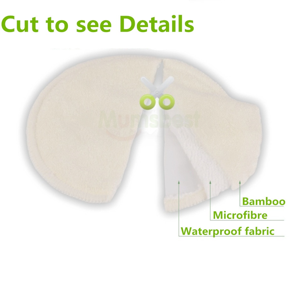 Reusable Bamboo Breast Pads (4pcs)