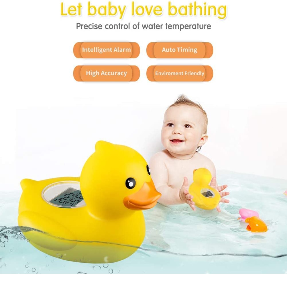 Baby Bath Temperature Thermometer Duck Toy