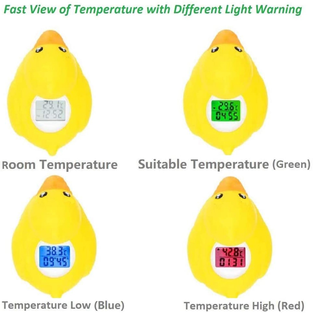 Baby Bath Temperature Thermometer Duck Toy