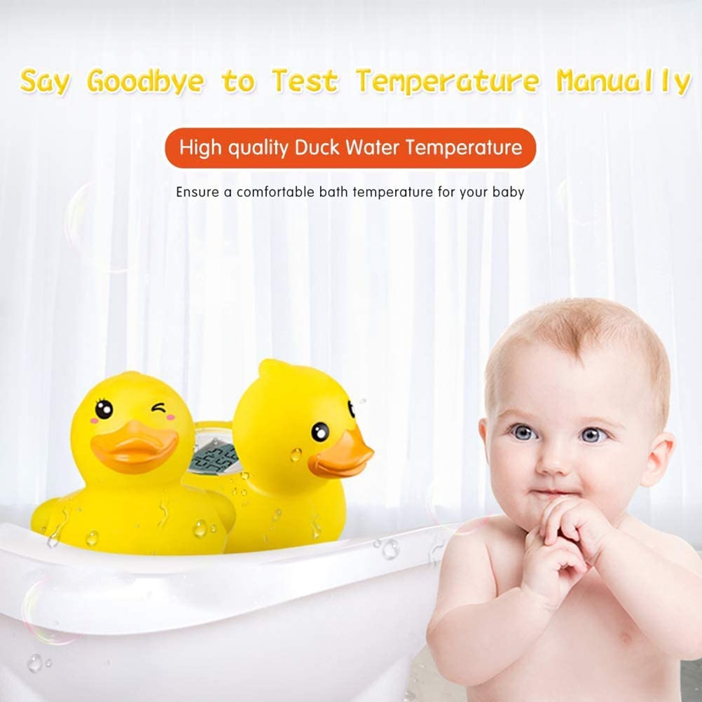 Baby Bath Temperature Thermometer Duck Toy