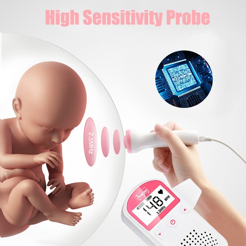 Fetal Heart Doppler Fetus Monitor