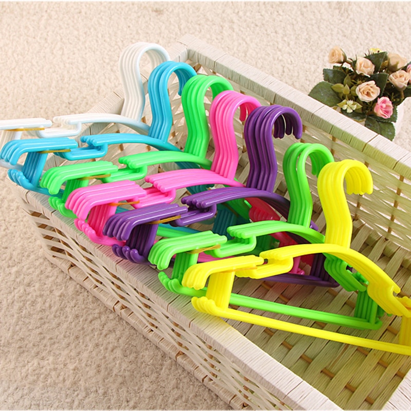 Baby Clothes Hanger White Set (10pcs)