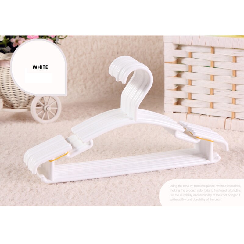 Baby Clothes Hanger White Set (10pcs)