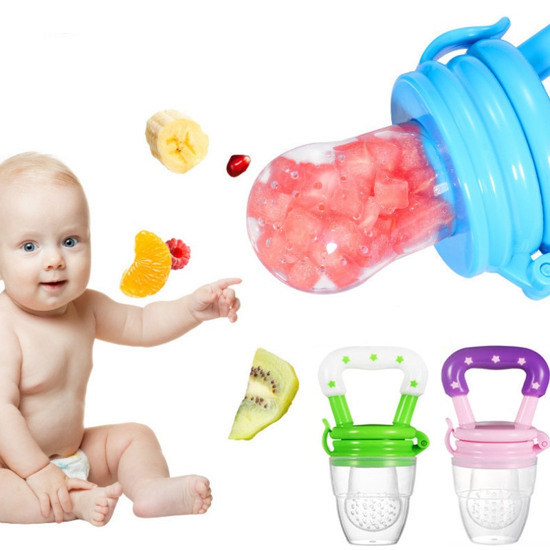 Fruit Teether Silicone Baby Pacifier 