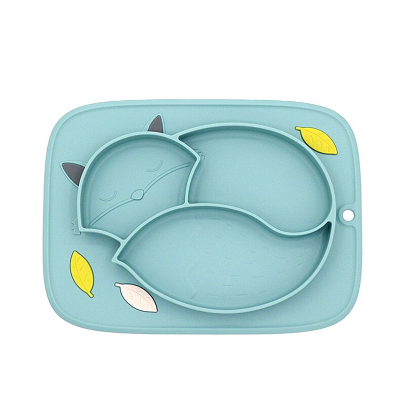 Suction Baby Plate Silicone Tray 