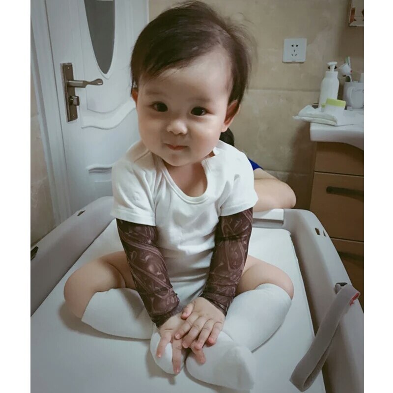 Baby Tattoo Onesie Cotton Bodysuit