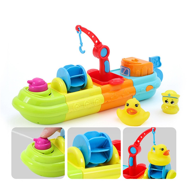 Boat Bath Toy DIY Bathroom Bathing Toy