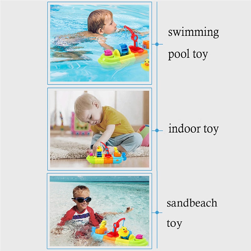 Boat Bath Toy DIY Bathroom Bathing Toy