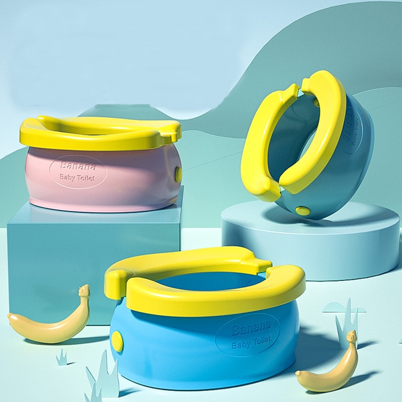 Portable Kid Potty Banana Design Potty