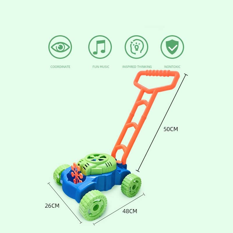 Bubble Lawn Mower Push Walker