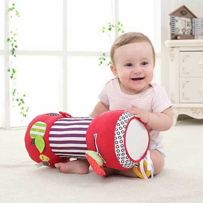 Tummy Time Pillow with Toys