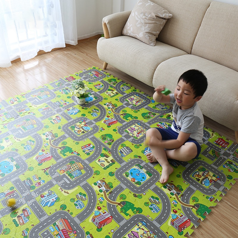 Baby Foam Play Mats (9Pcs)