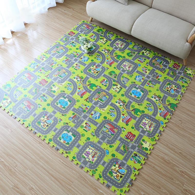 Baby Foam Play Mats (9Pcs)