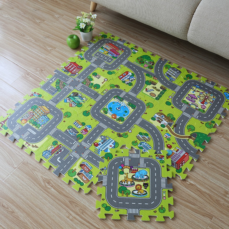 Baby Foam Play Mats (9Pcs)