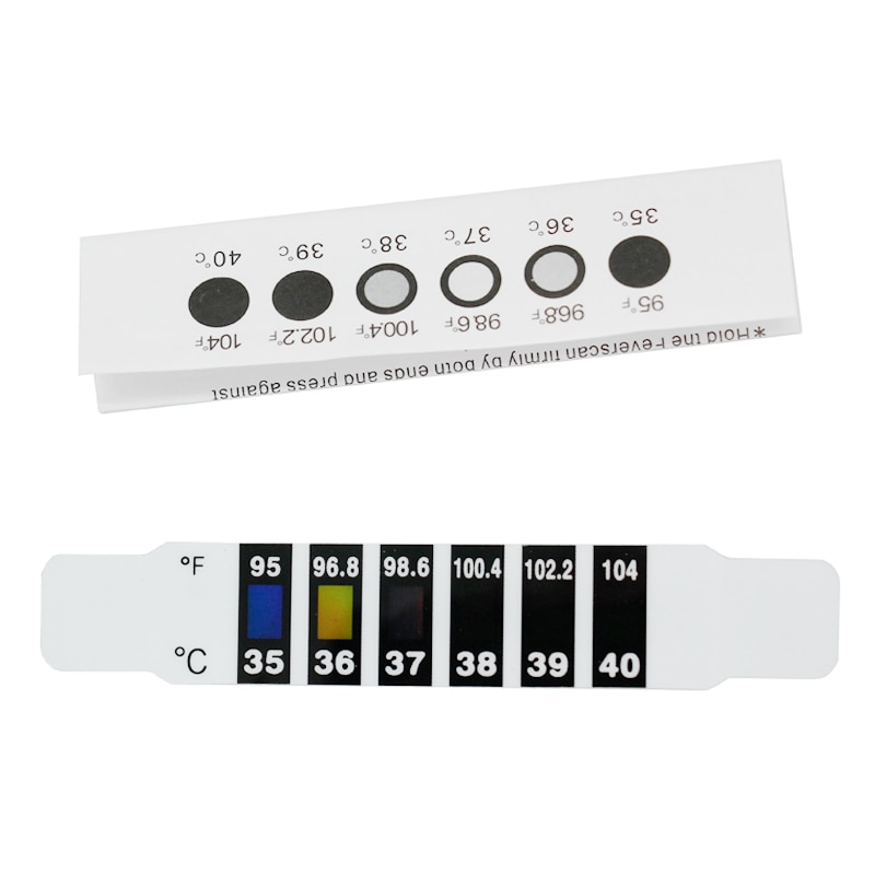 Head Thermometer Temperature Strip (10 pcs)