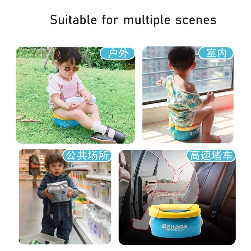 Kids Portable Potty Travel Toilet