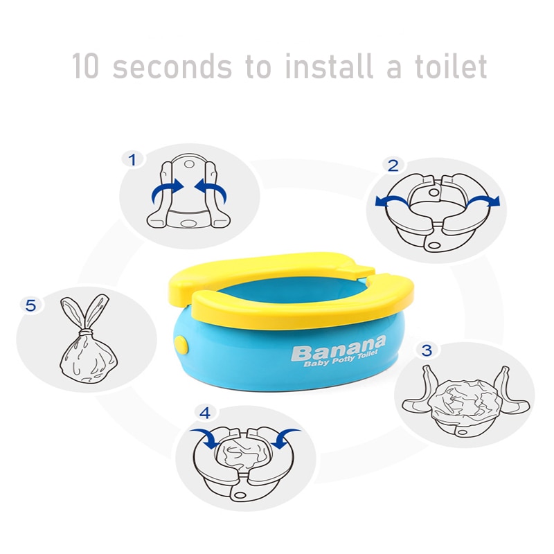 Kids Portable Potty Travel Toilet