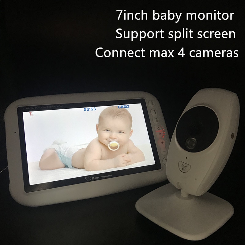 Split Screen Baby Monitor Wireless Cam