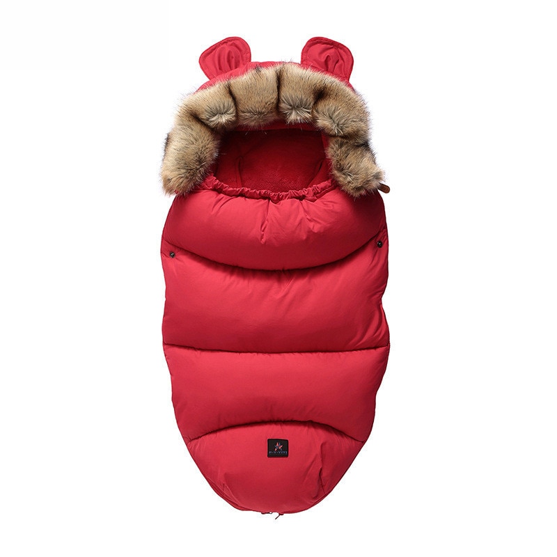 Winter Sleeping Bag Baby Hooded Sleeper