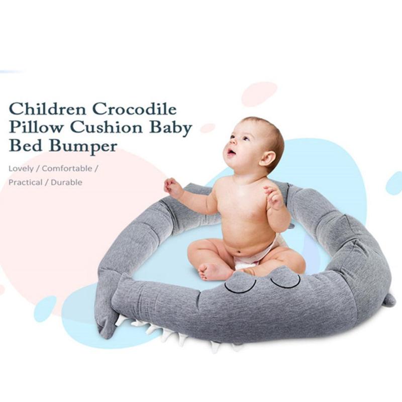 Crib Padding Crocodile Bumper Protection