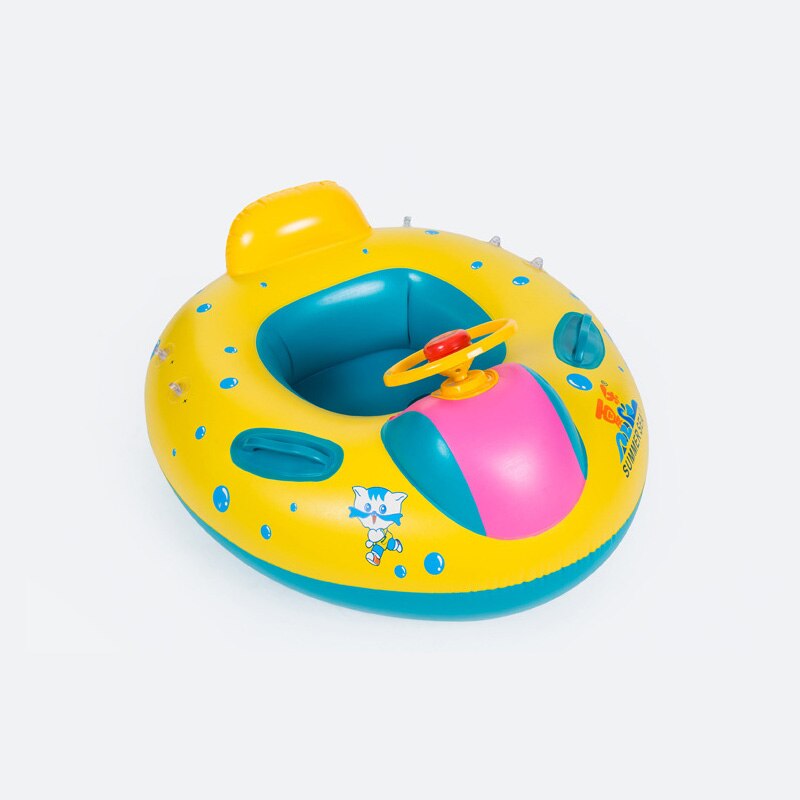 Baby Boat Inflatable Floater with Sunshade