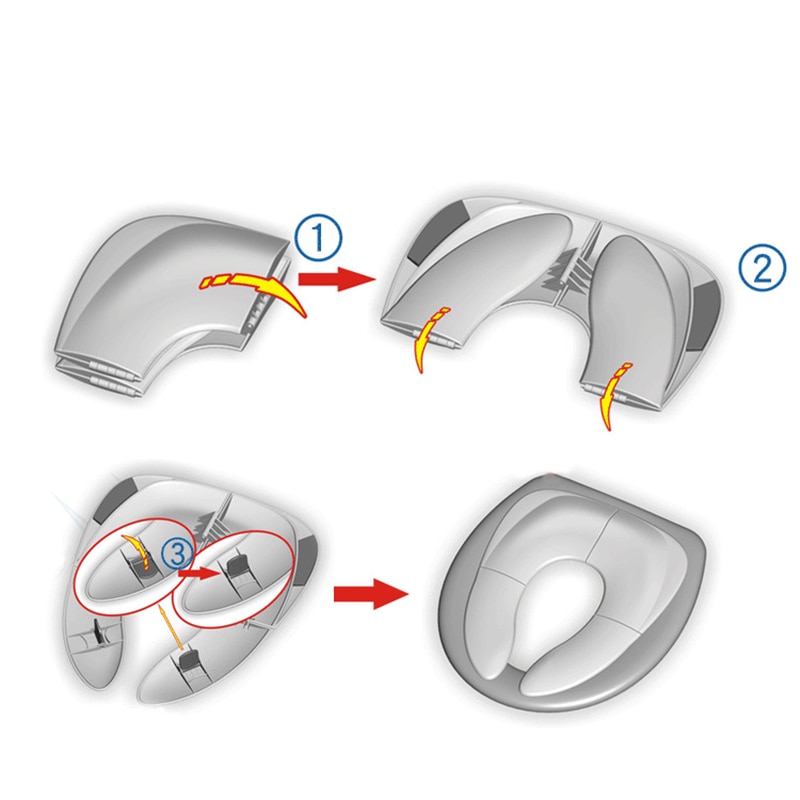 Toddler Toilet Seat Trainer Portable