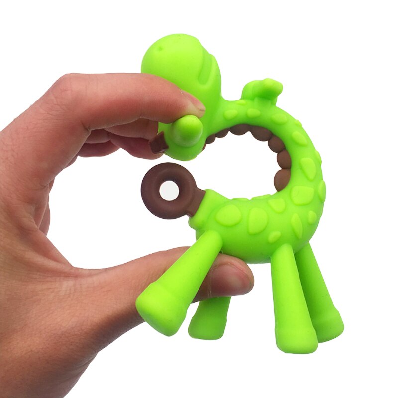 Giraffe Teether Silicone Teething Toy