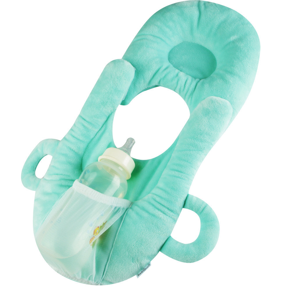 Baby Feeding Pillow with Bottle Holder