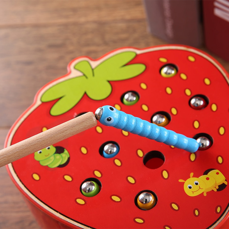 Kids Learning Toys Wooden Fruits