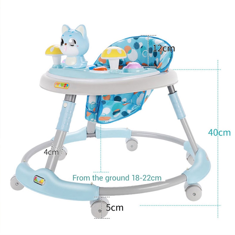 Kids Walker With Foot Pad