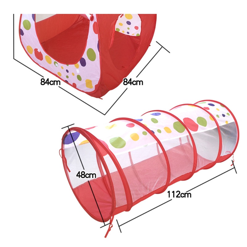 Baby Tunnel 3PC Portable Playhouse