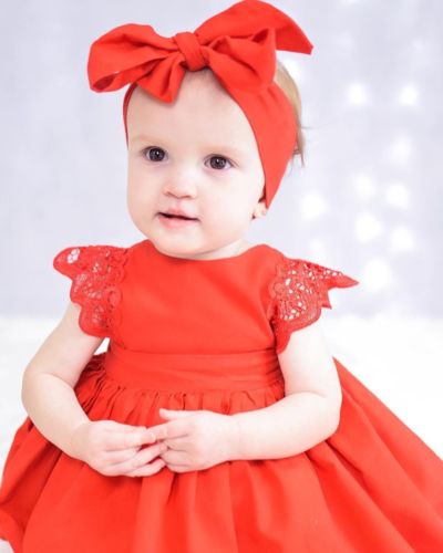 Romper Dress Toddler’s Red Outfit