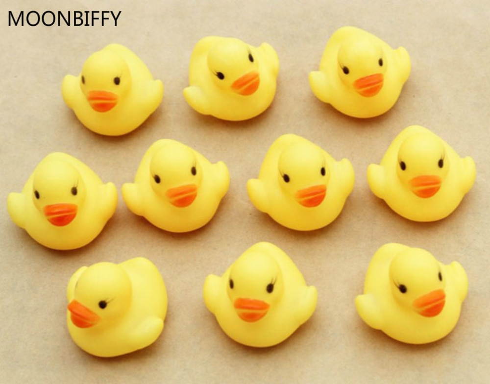 Rubber Duck Kids Bathroom Toys (12 pieces)