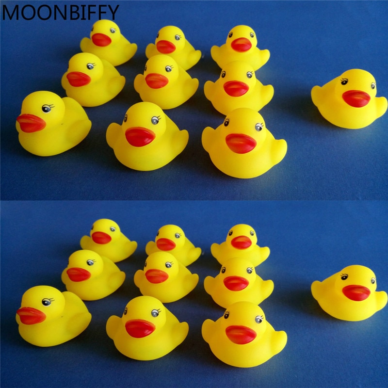 Rubber Duck Kids Bathroom Toys (12 pieces)