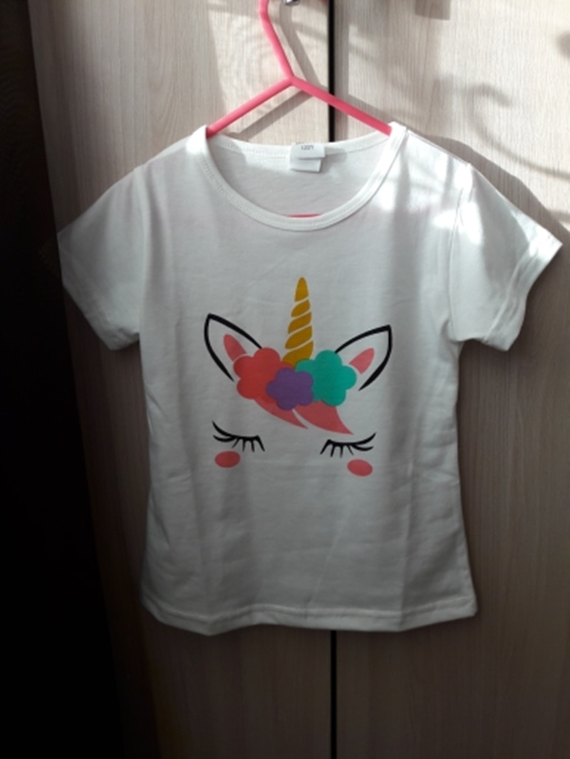 Unicorn Shirt Kids Casual Top