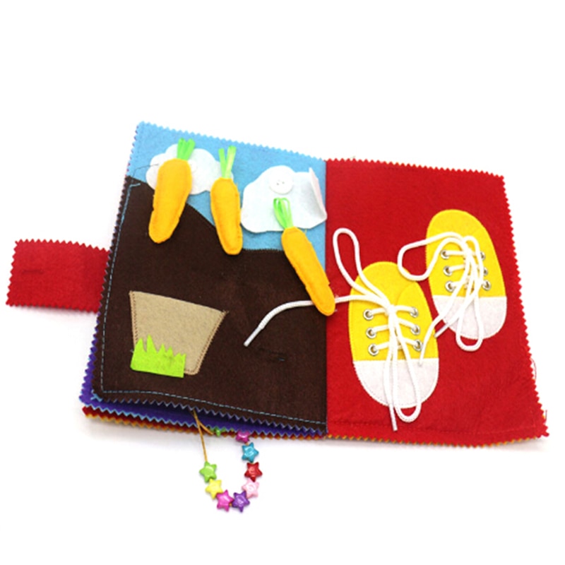 Activity Book Kids Soft Cloth