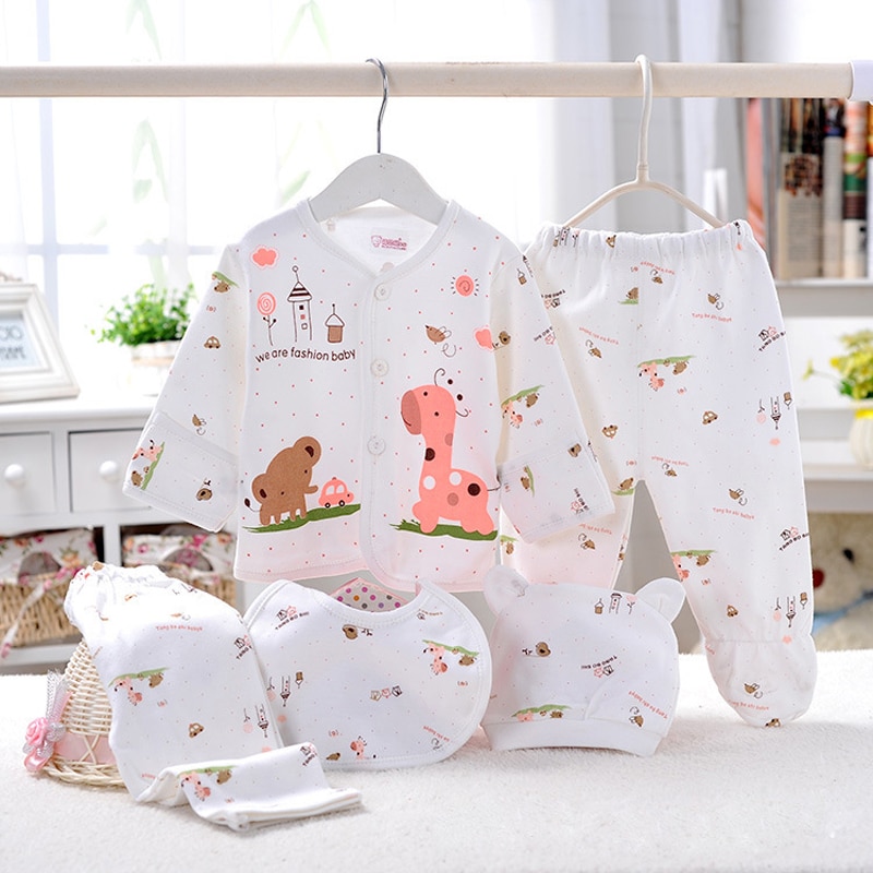 Infant Girl Clothes Complete Outfit (5 pieces)