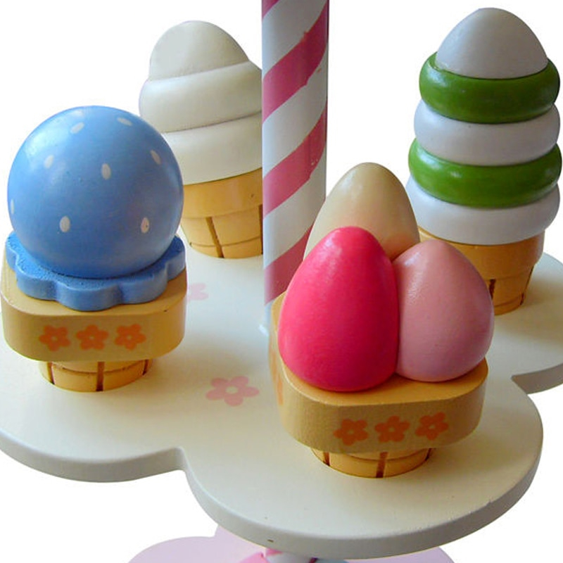 Wooden Toys for Kids Ice Cream