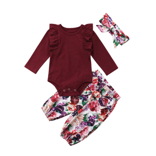 Cute Baby Girl Clothes Set